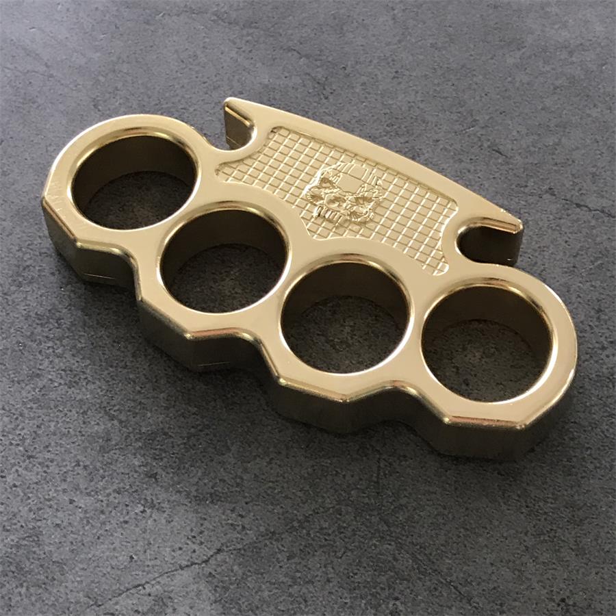 Classic Mini Skull Brass Outdoor EDC Tool