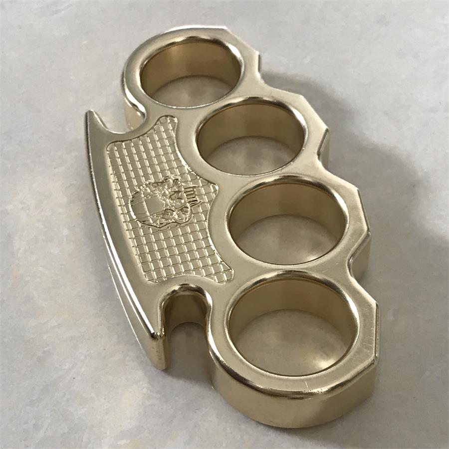 Classic Mini Skull Brass Outdoor EDC Tool