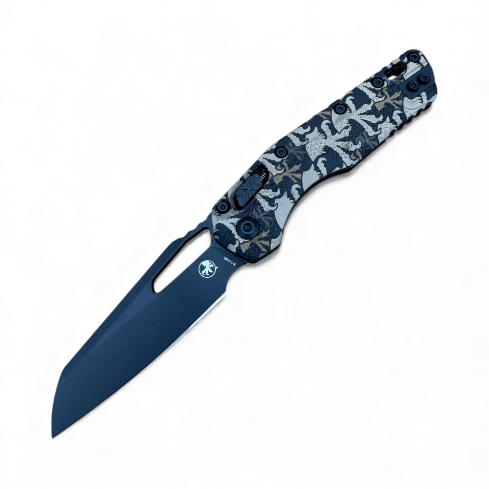 Microtech MSI® S/E Folding Knife – M390MK Blade, Polymer Claw Burst Camo Handle