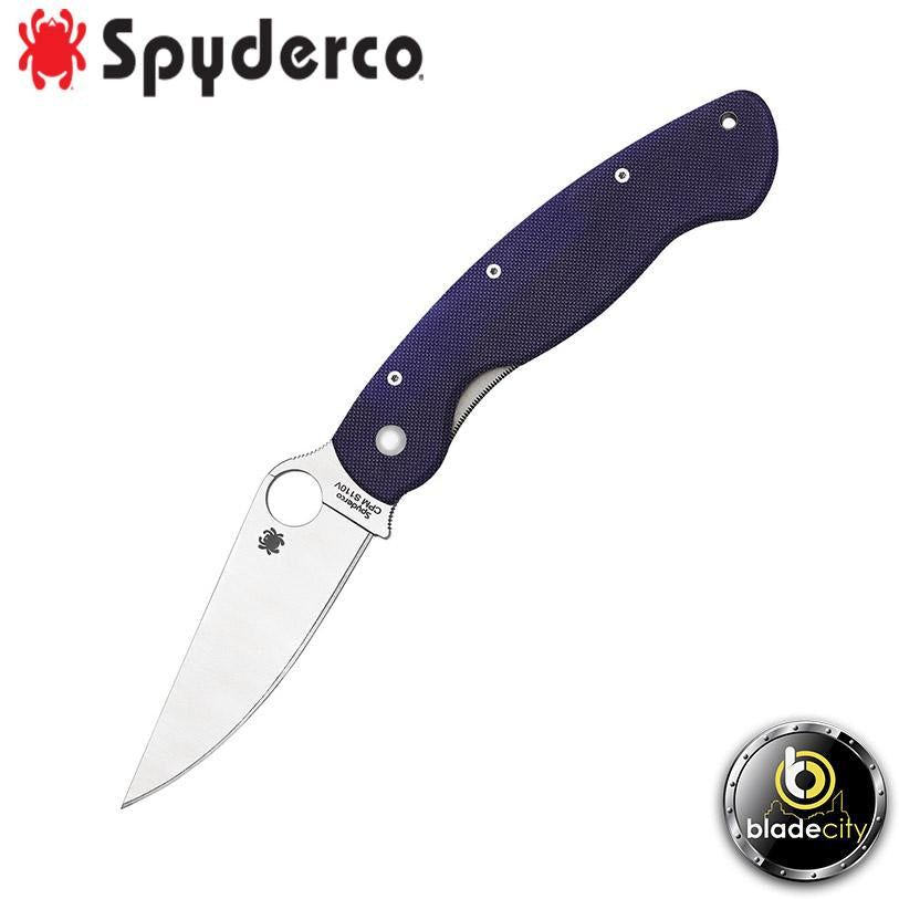 Spyderco Military Model - Dark Blue - Blade City