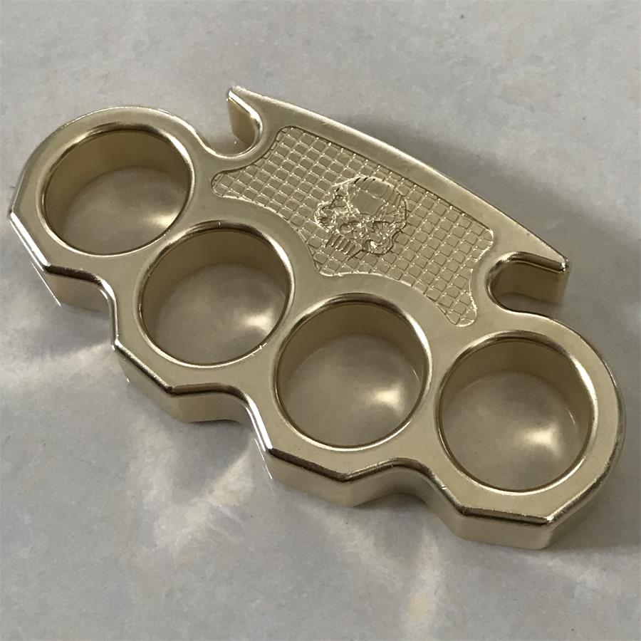 Classic Mini Skull Brass Outdoor EDC Tool