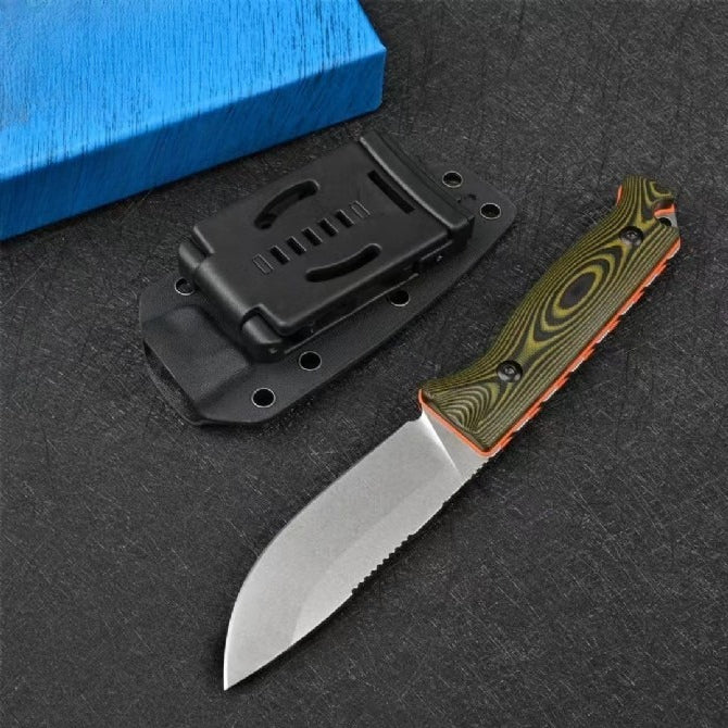 BM15002 Green Handle Patterned Outdoor Portable Tool