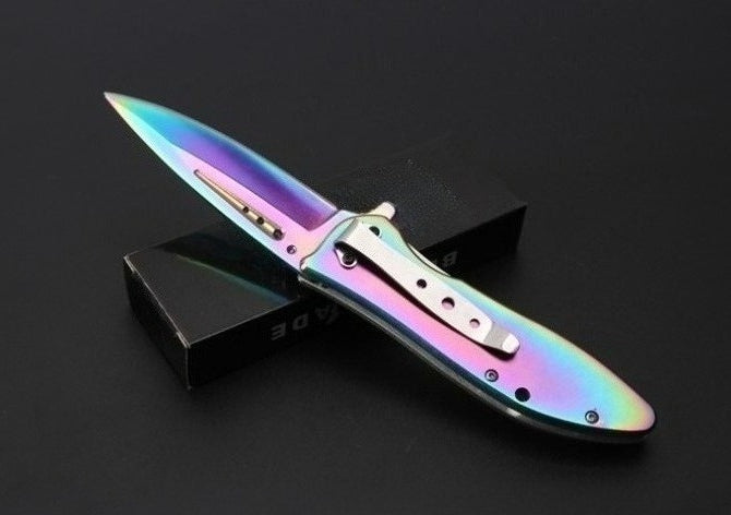 DA76-1 Color Titanium Outdoor Folding Tool