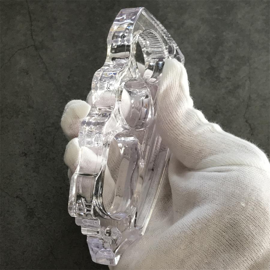 Plastic Transparent Outdoor Edc Big Hole Tool