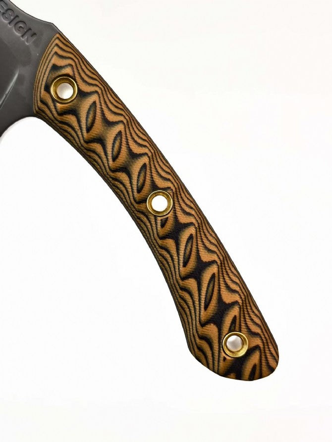 Mini Dual-tone G10 Titanium-plated USA-10 Steel Outdoor Tool