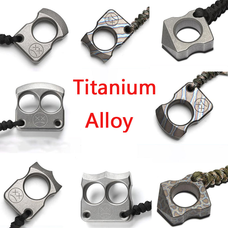 Various Styles of Mini Titanium Multifunctional Outdoor Pocket Portable Ring