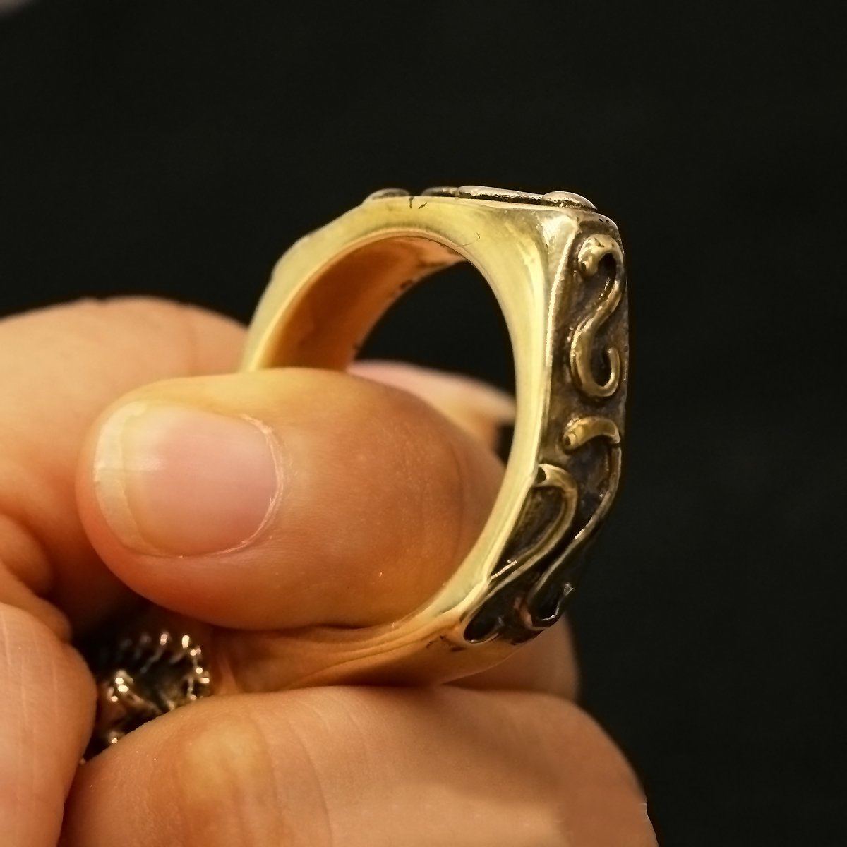 Real Brass Knuckles Keychain - Cakra EDC Gadgets