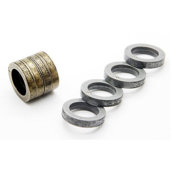 Zinc Alloy Folding Brass Knuckles Self Defense Tools For Women - Cakra EDC Gadgets